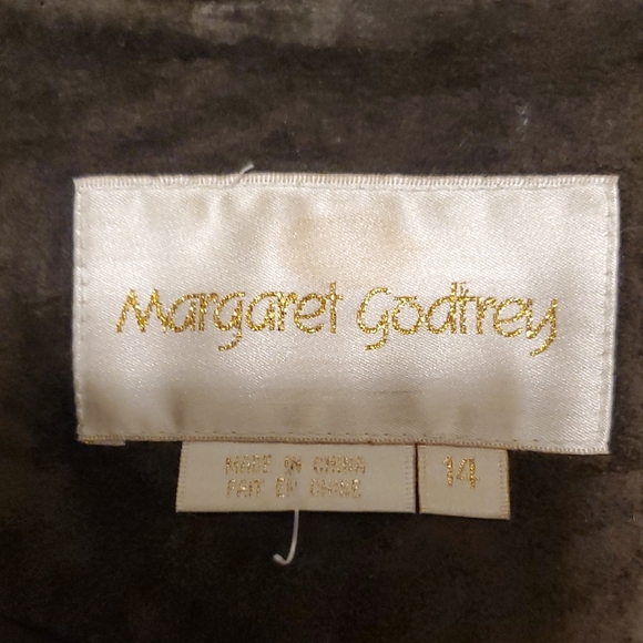 Margaret Godfrey Suede Leather Blazer - Picture 2 of 14